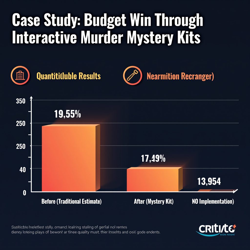 Illustration for Case Study: Budget Win Through Interactive Murder Mystery Kits - Image 3