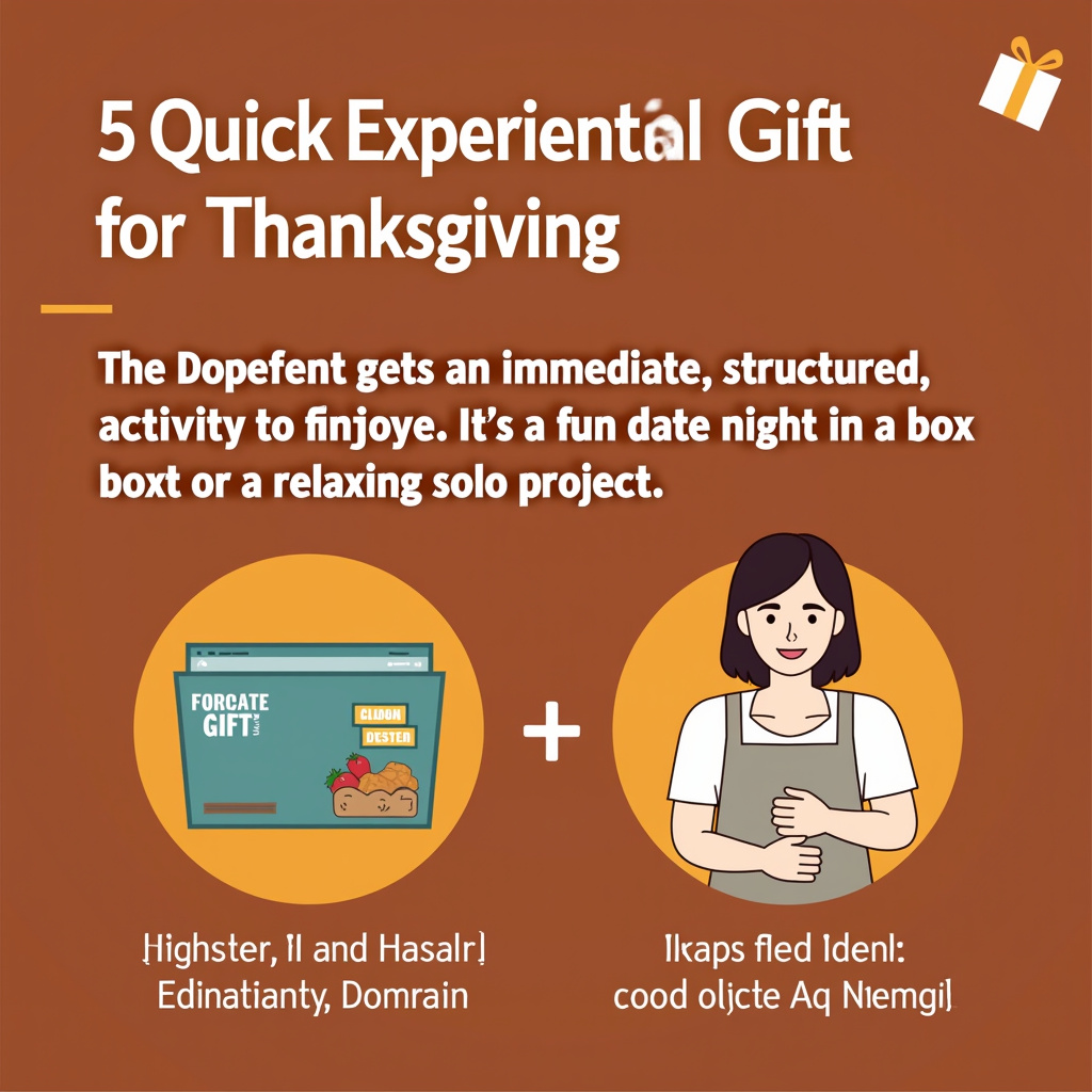 Illustration for 5 Quick Experiential Gift Ideas Tips for Thanksgiving - Image 3